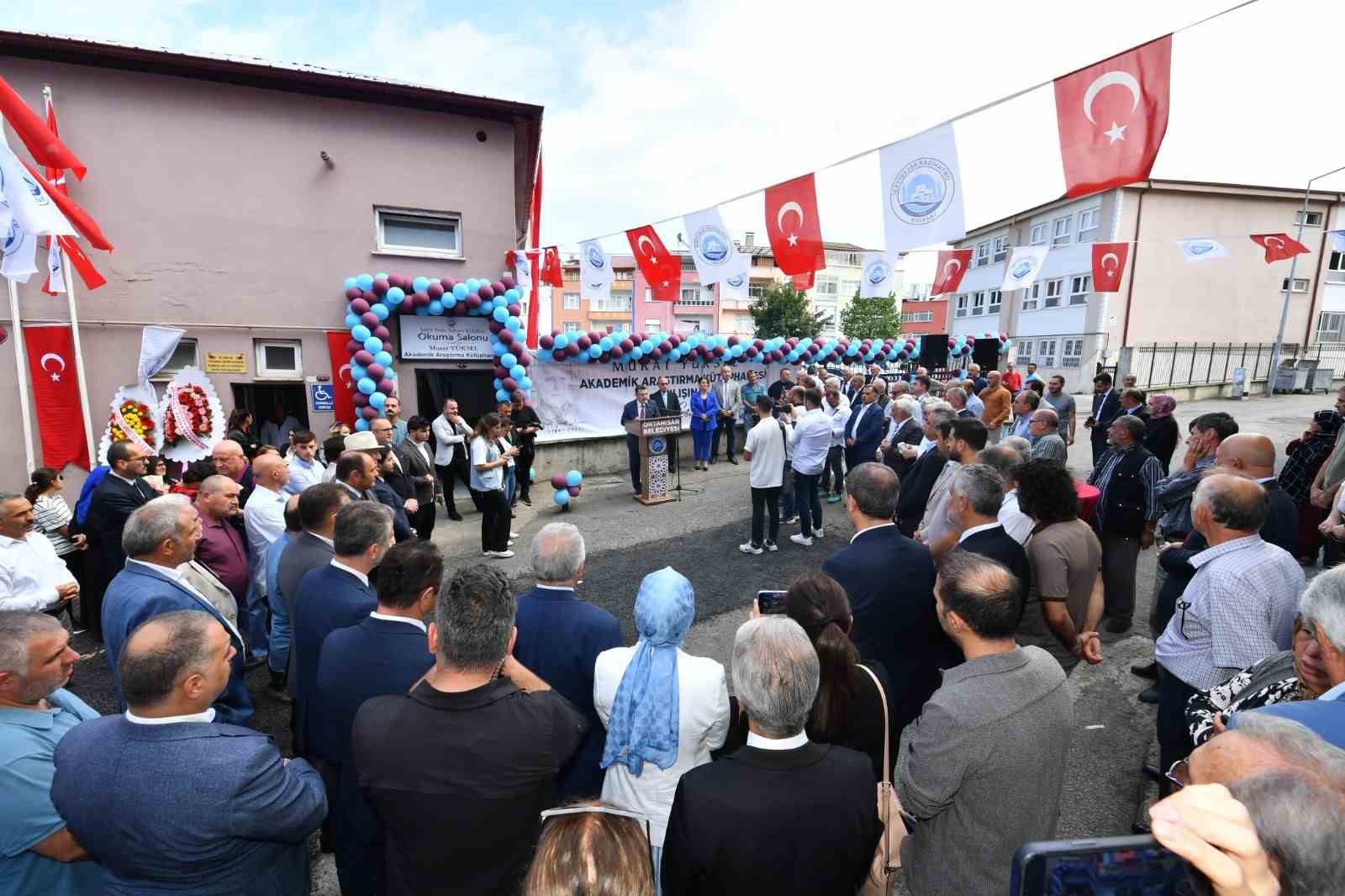 Ortahisar’da ‘Murat Yüksel Kütüphanesi’ hizmete açıldı