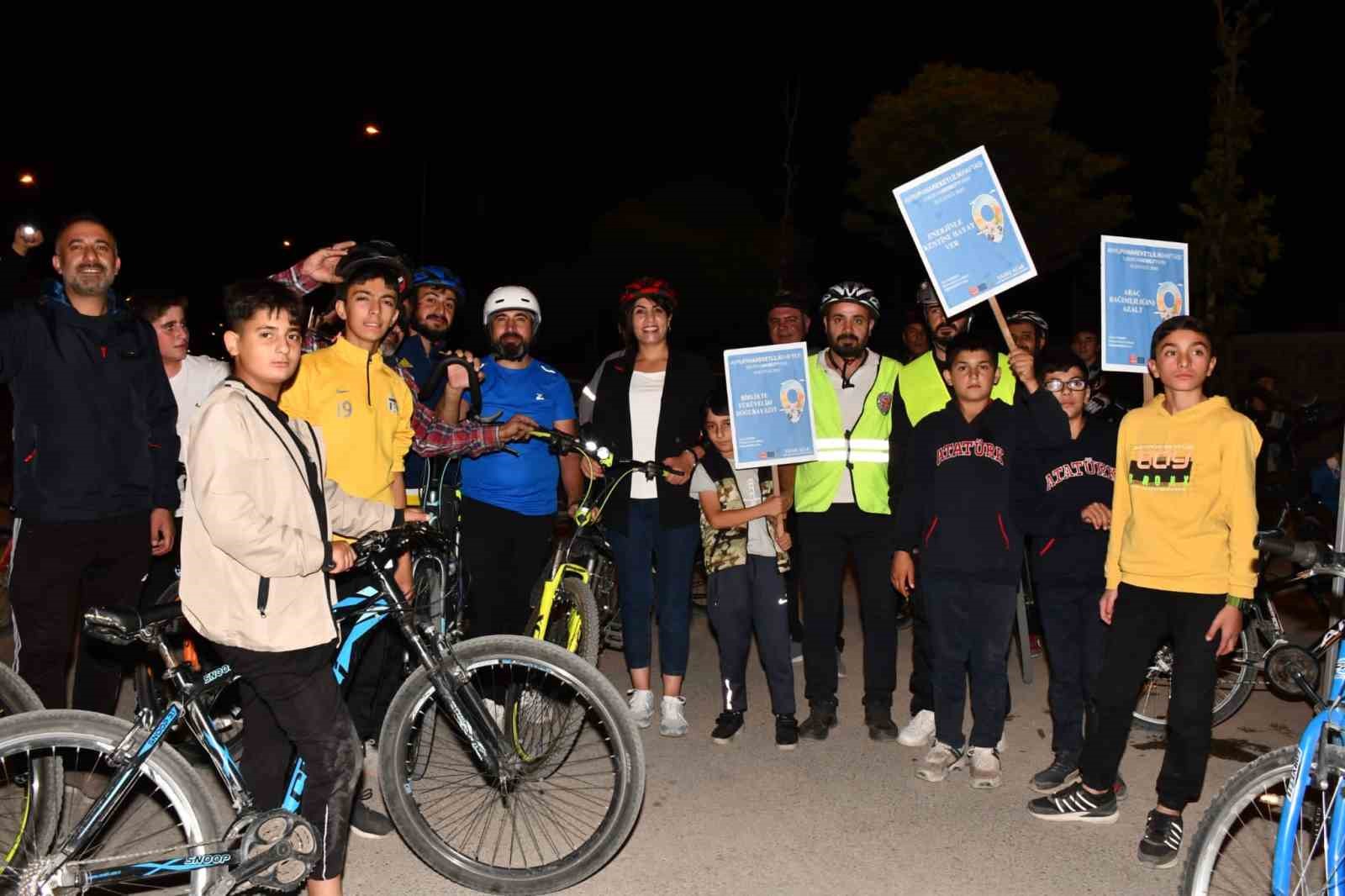 Doğubayazıt’ta pedallar kentsel hareketlilik için çevrildi