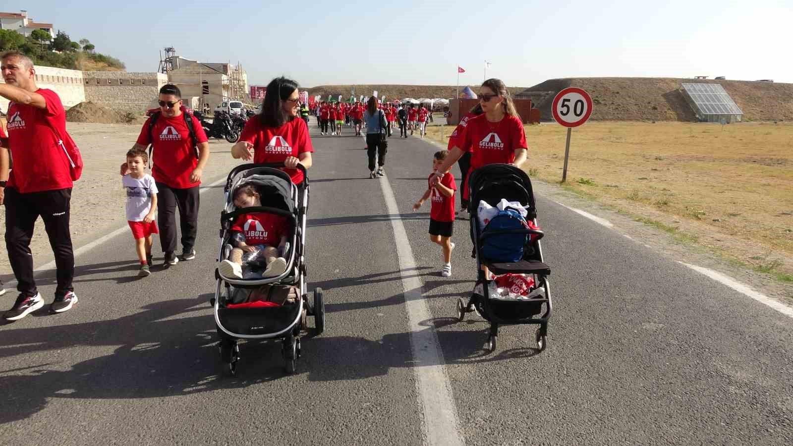 Tarihi Alan&rsquo;da Uluslararası Gelibolu Maratonu d&uuml;zenlendi
