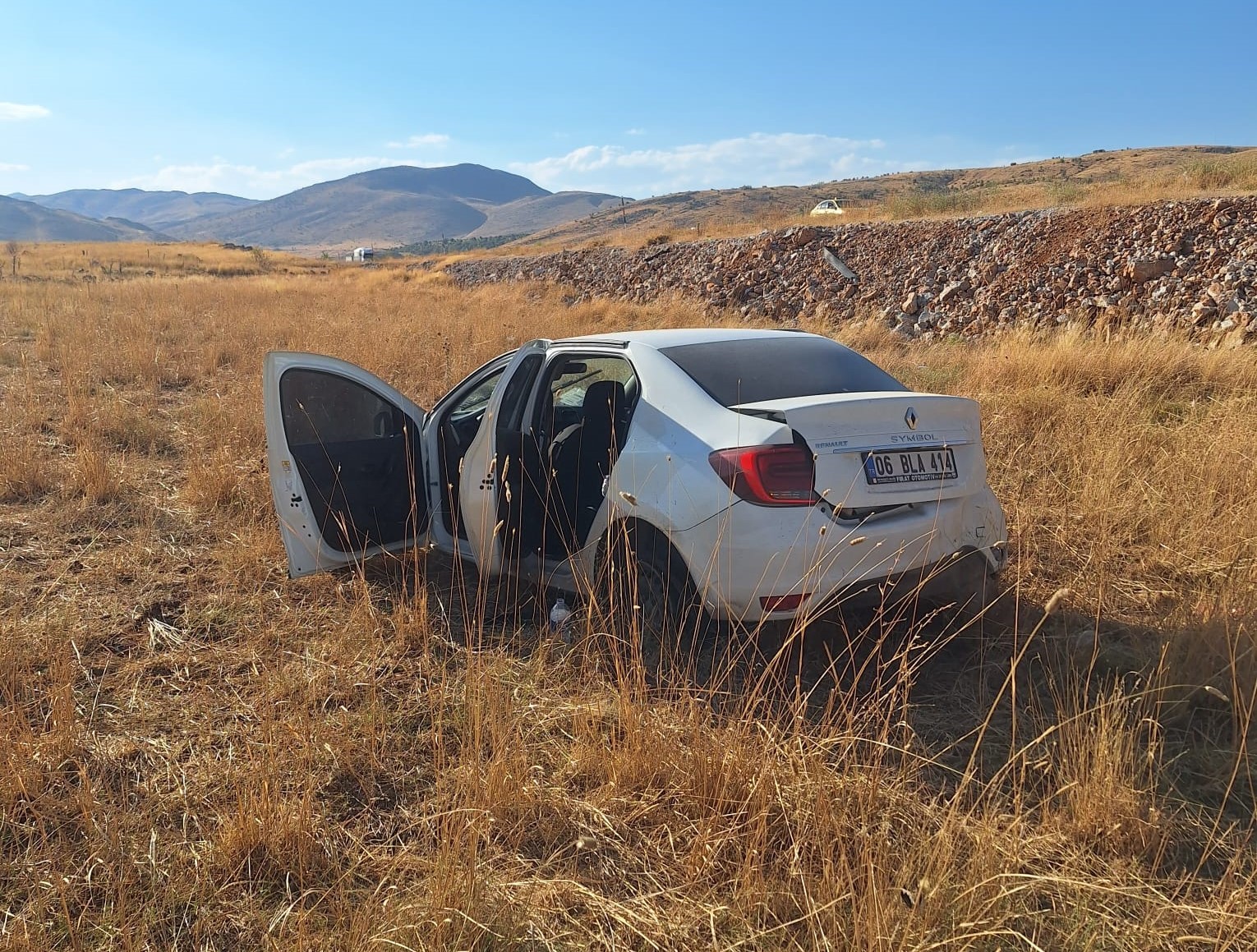 Malatya’da otomobil takla attı 1 yaralı