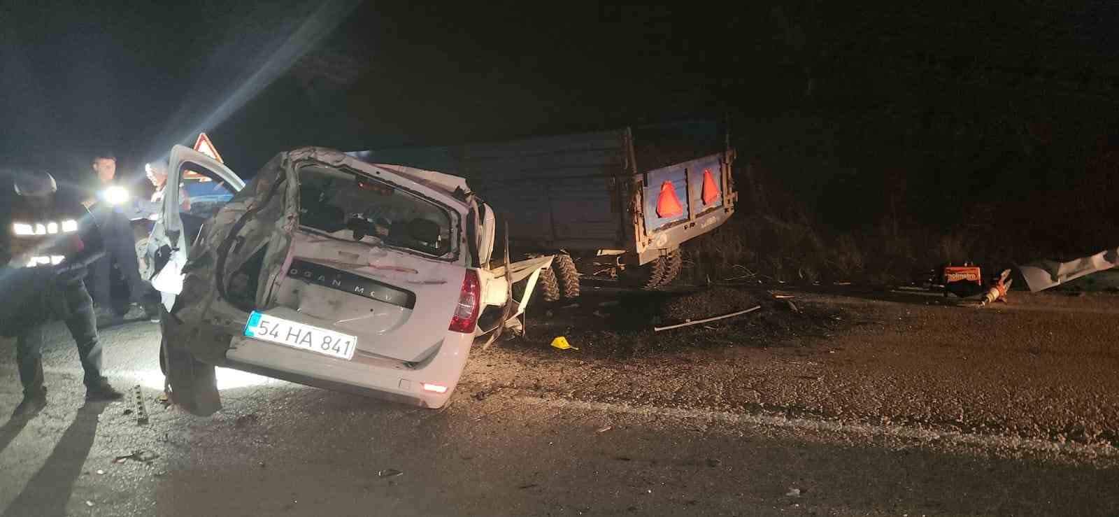 Paramparça olan otomobilde hayatını kaybetti
