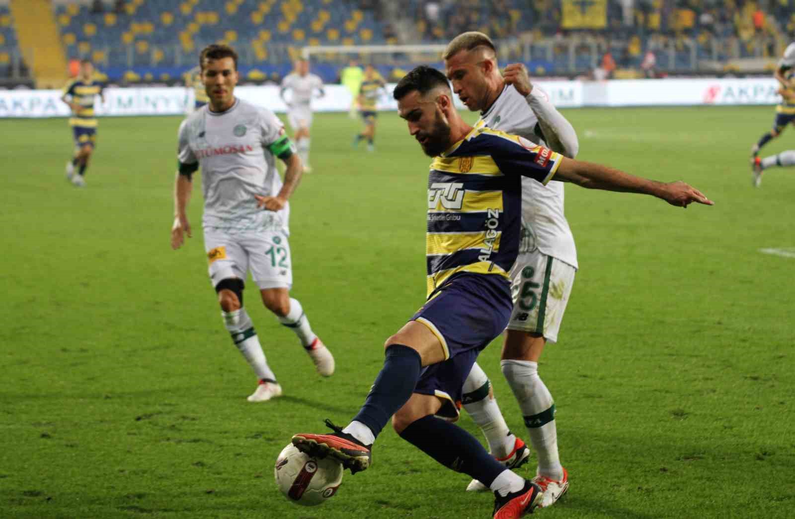 Trendyol Süper Lig: MKE Ankaragücü: 1 - Konyaspor: 1 (Maç sonucu)
