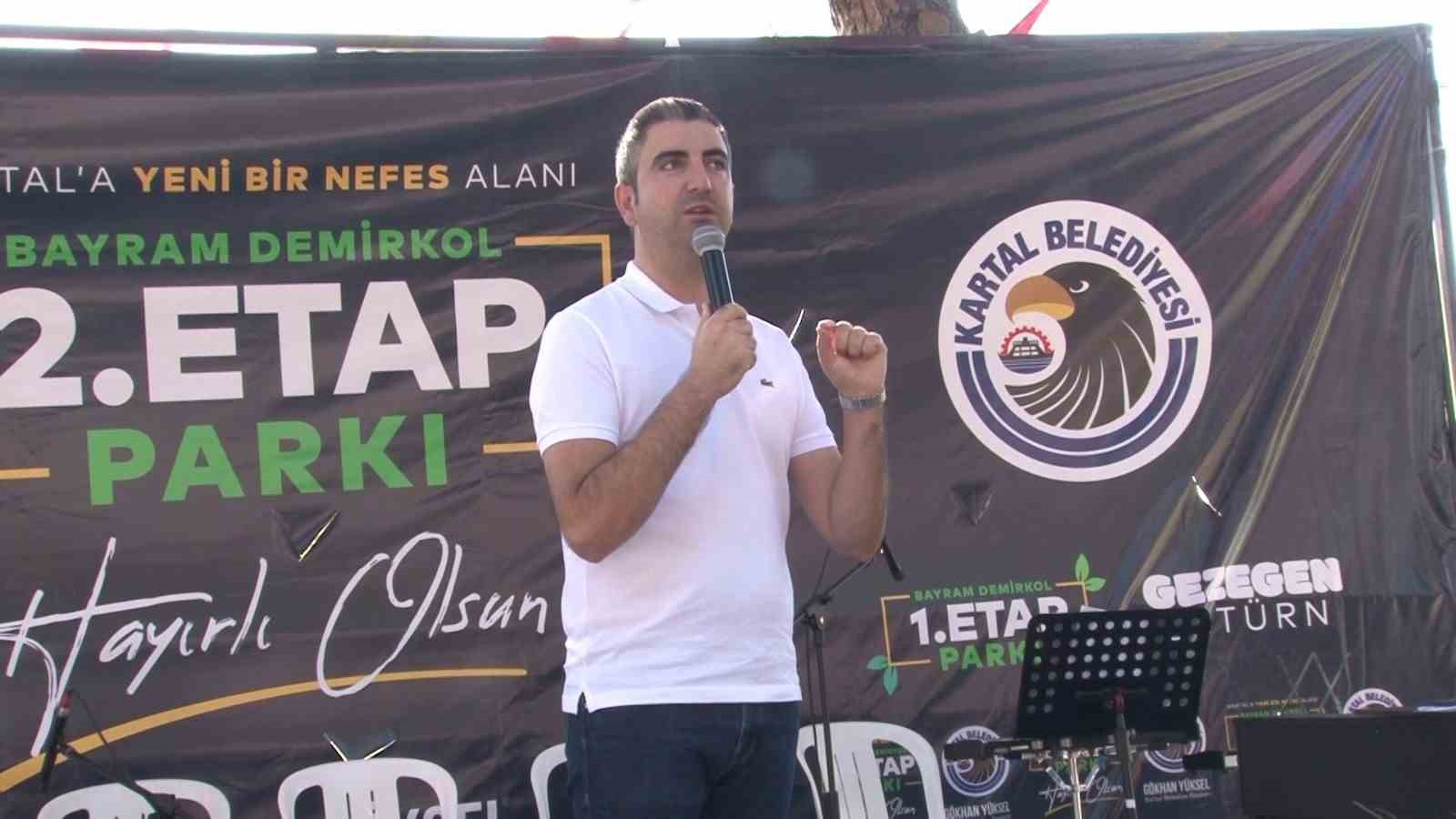 Kartal’da ‘Bayram Demirkol Parkı’ Başkan Yüksel’in katılımıyla açıldı