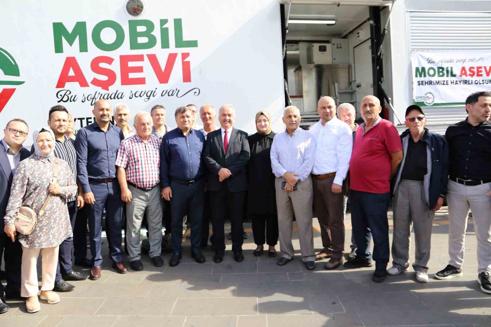 Giresun Belediyesi yeni Mobil Aşevi’ni tanıttı