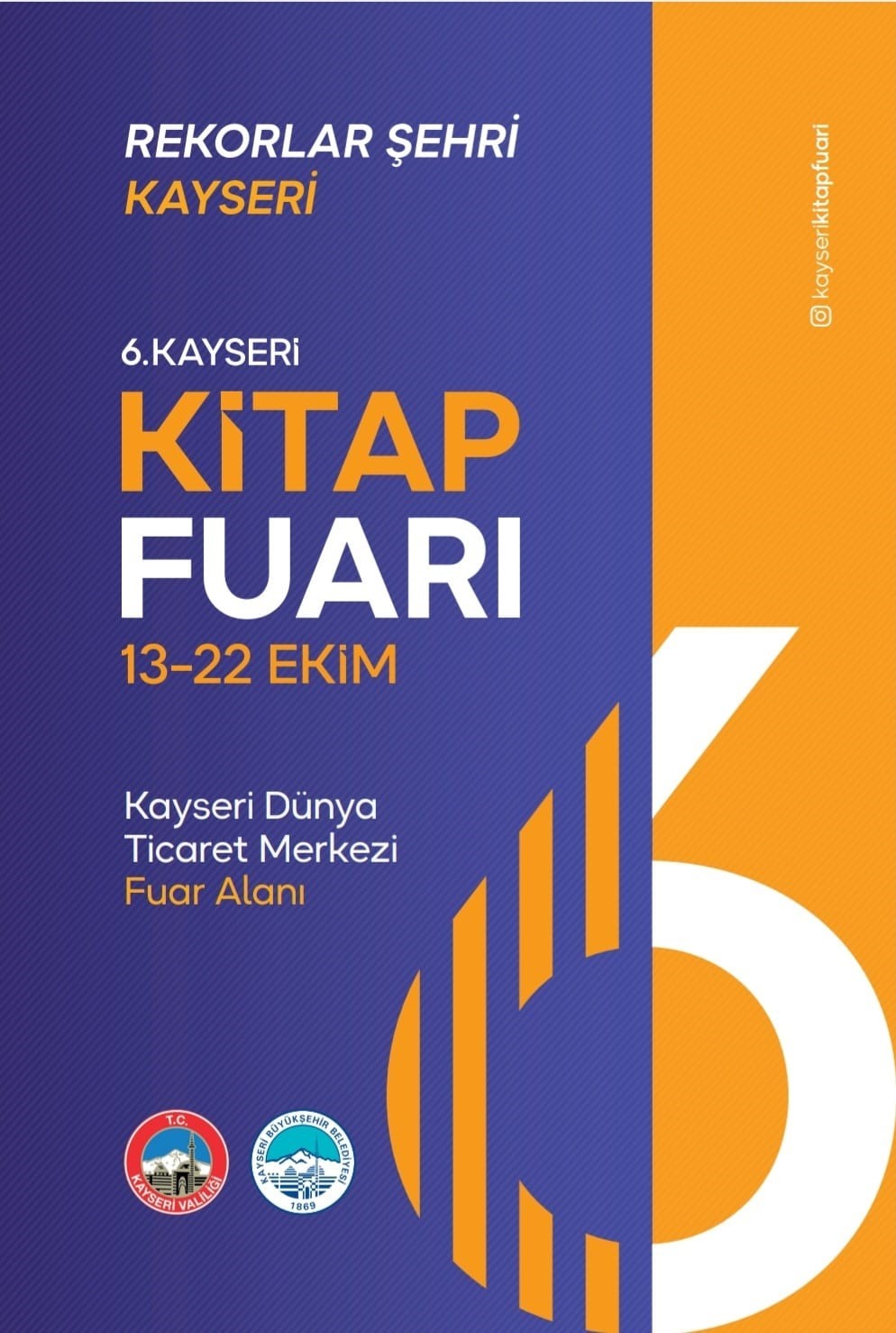 Başkan Büyükkılıç’tan 6’ncı Kitap Fuarı’na davet: “Unutmayın, bu tarihi not edin”