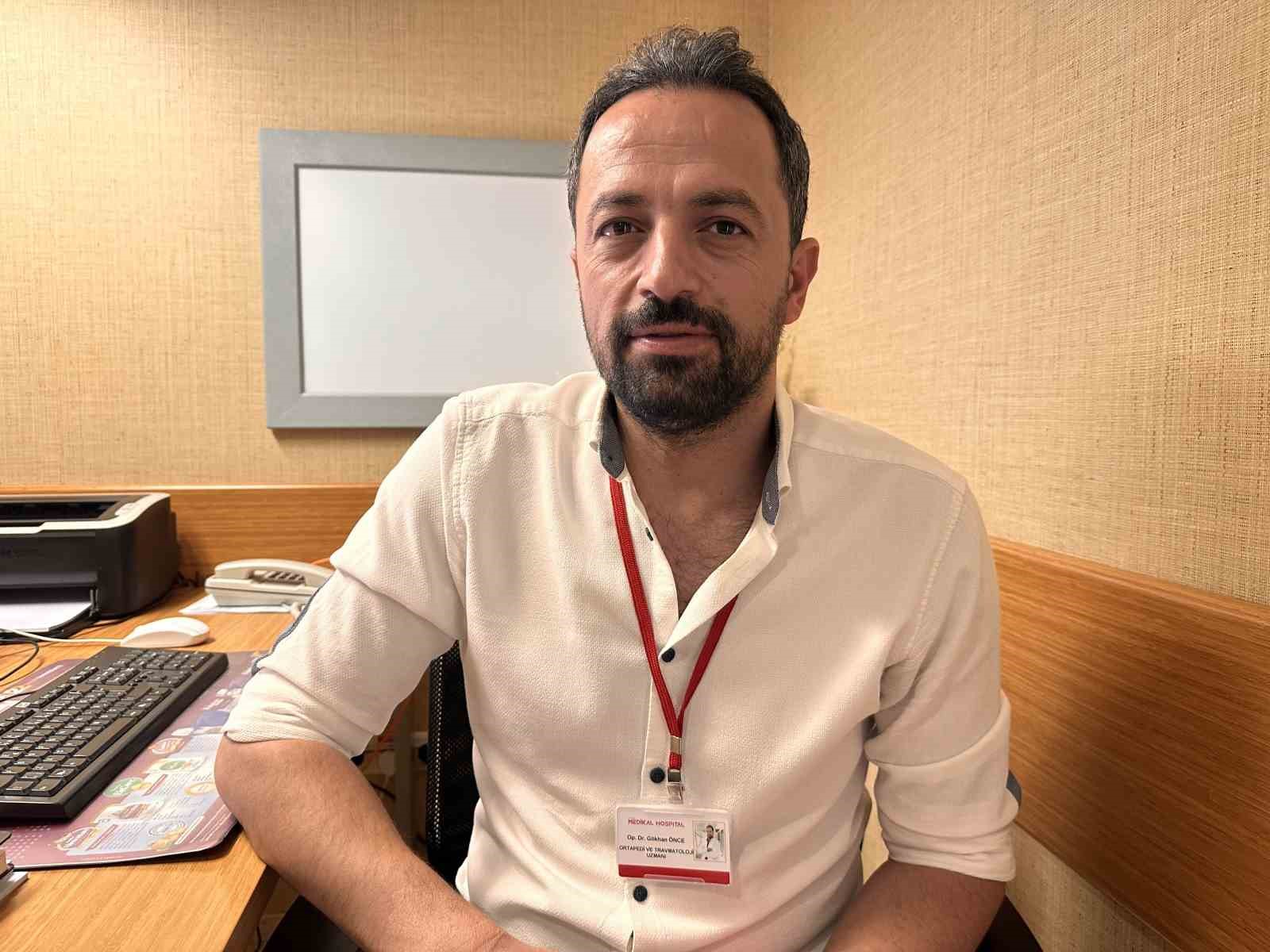 Op. Dr. Gökhan Özer: ’’Vücut ağrıları kulak ardı edilmemeli, tümör olabiliyor’’
