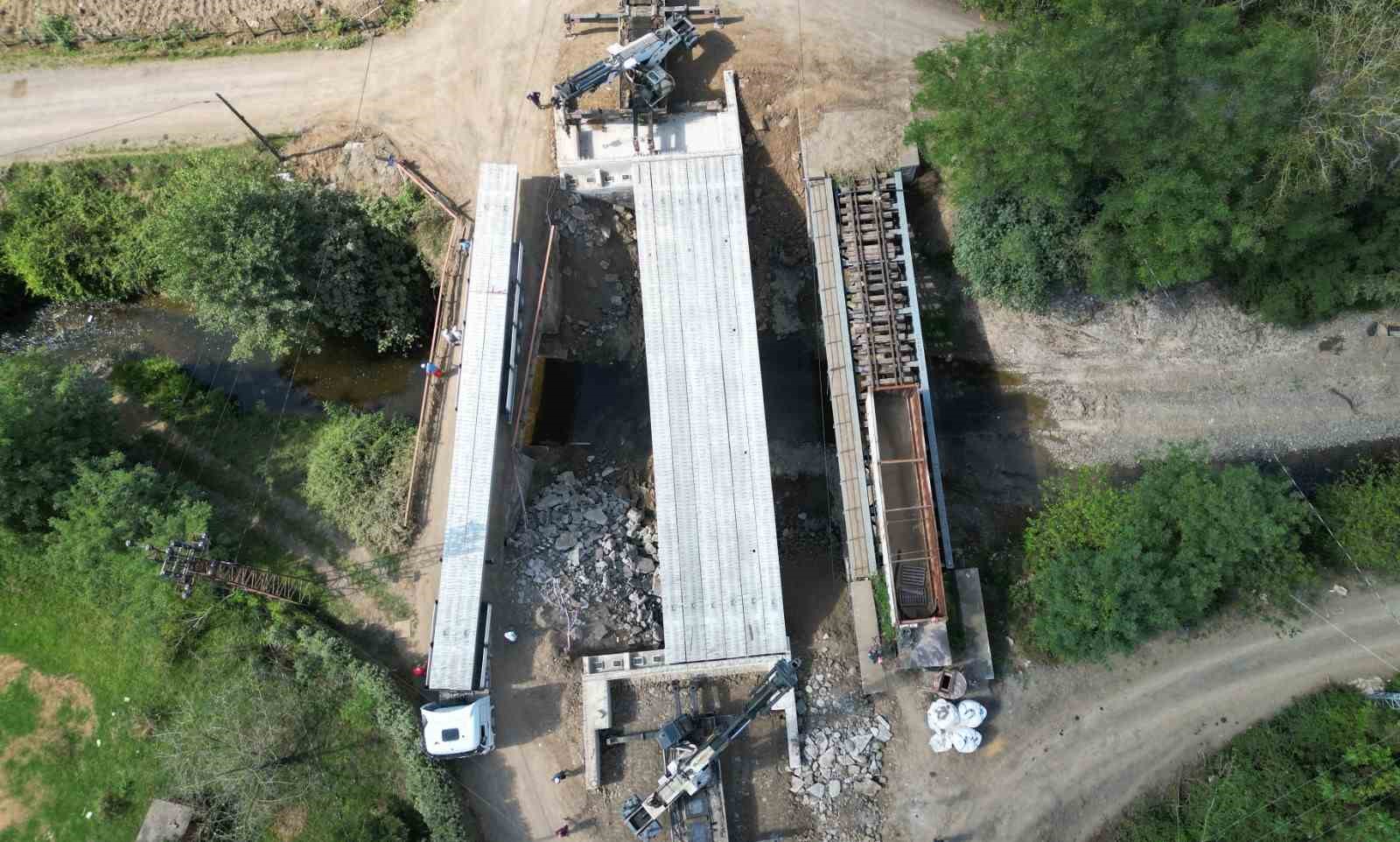 Büyükşehir’den alternatif güzergaha çift şeritli köprü