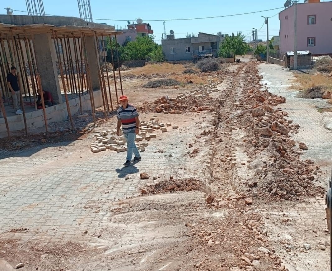 Dargeçit’te yeni yerleşim alanlarında içme suyu çalışmaları tamamladı