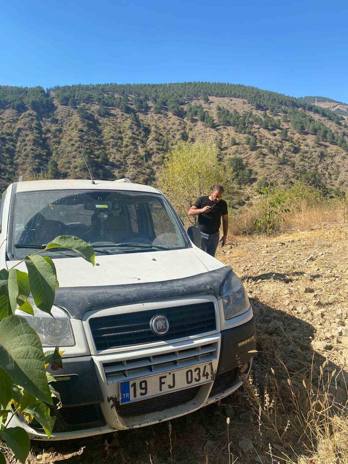 Çalınan araç 4 gün sonra bulundu