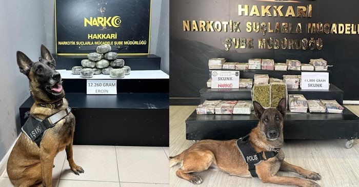 Hakkari’de 24 kilo 60 gram uyuşturucu ele geçirildi