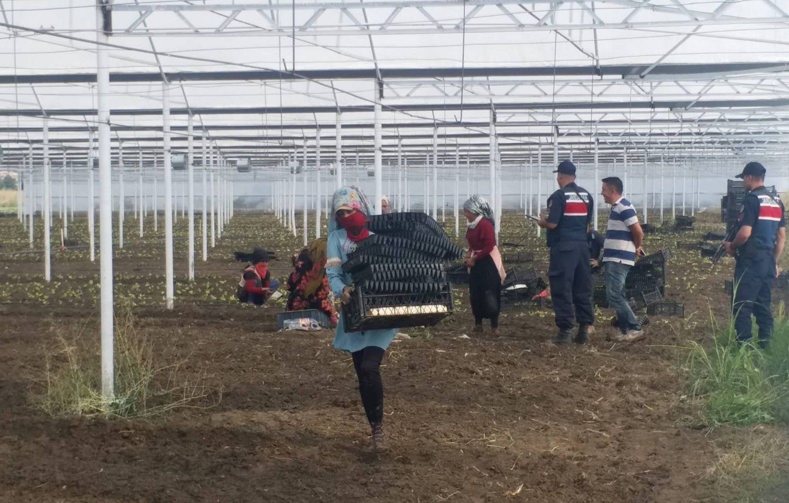Burdur&rsquo;da jandarma tarafından 156 d&uuml;zensiz g&ouml;&ccedil;mene işlem yapıldı, 1 şahıs tutuklandı
