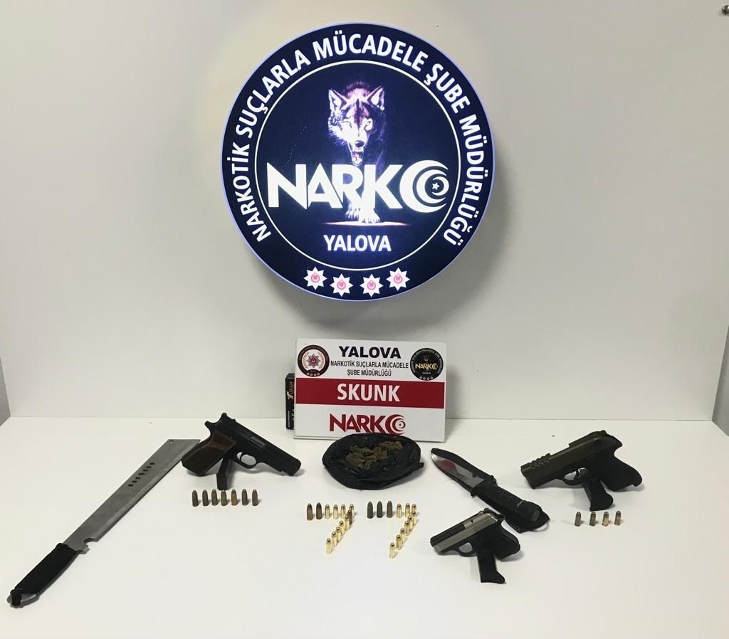 Yalova’daki uyuşturucu operasyonunda 1 kişi tutuklandı