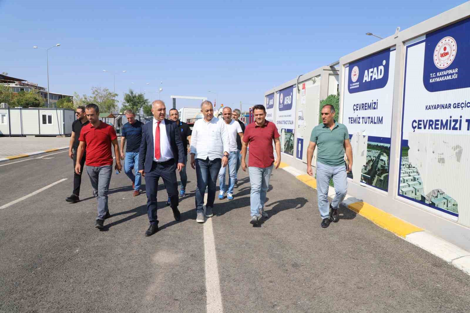 Diyarbakır&rsquo;da konteyner kentte kış &ouml;ncesi altyapı hazırlıkları yapılıyor

