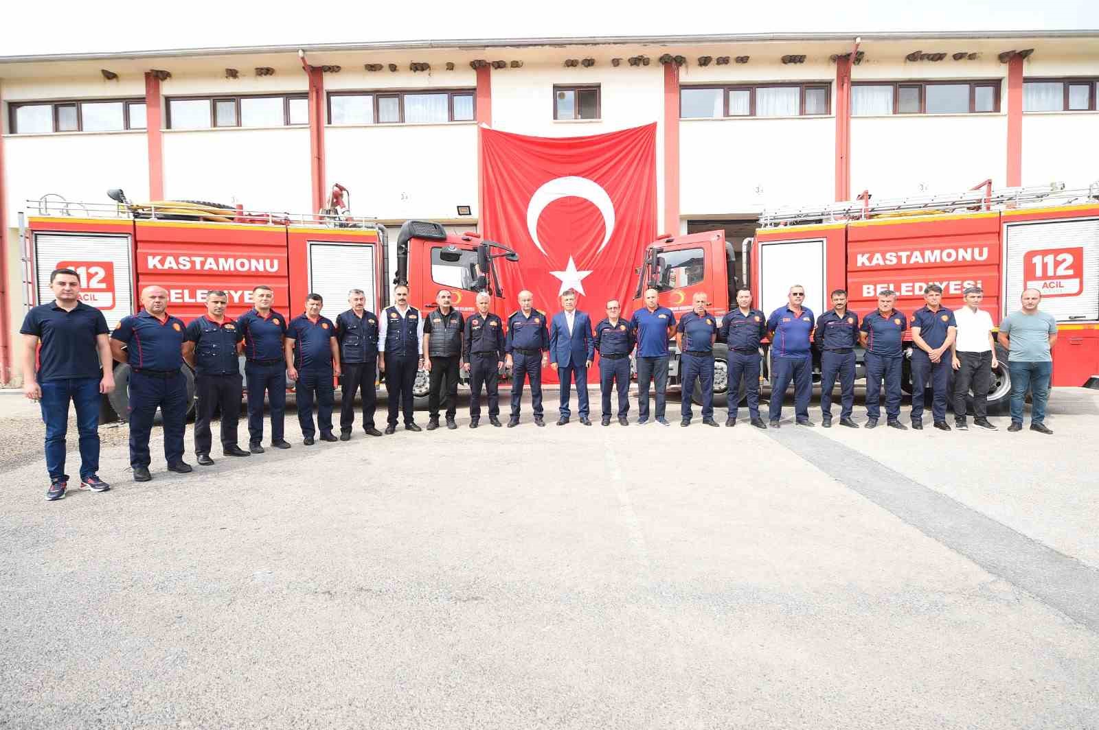 İtfaiye erlerine özel günlerinde ziyaret