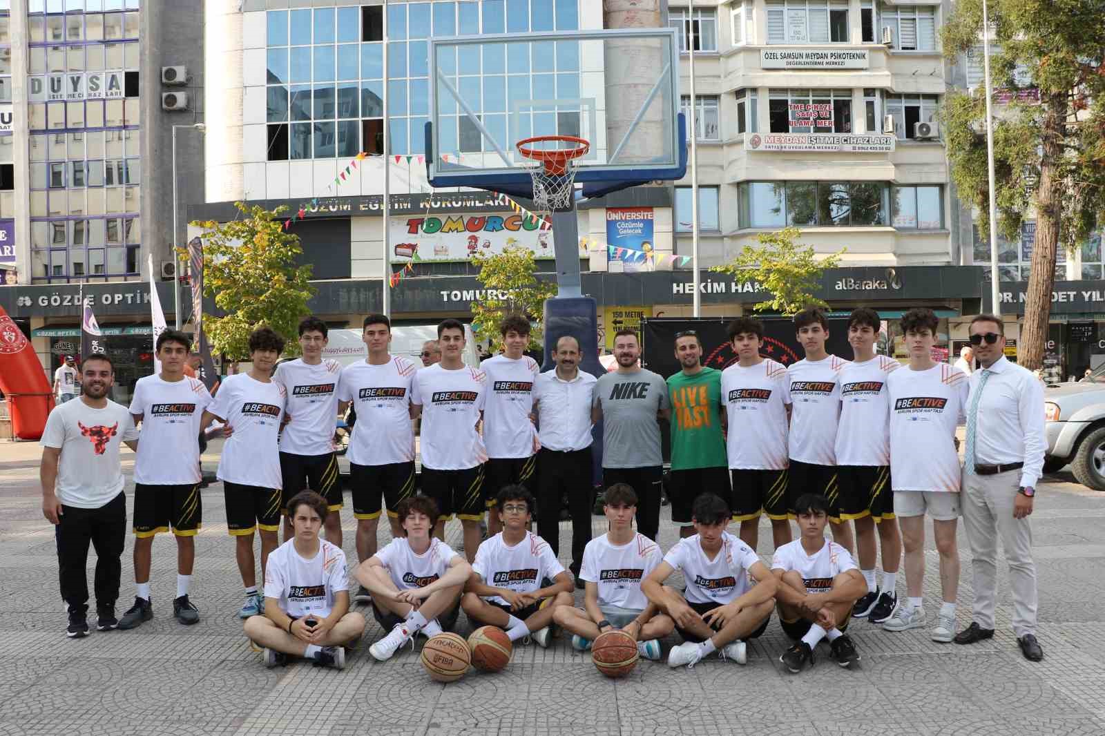 Avrupa Spor Haftası, Samsun’da coşkuyla kutlandı