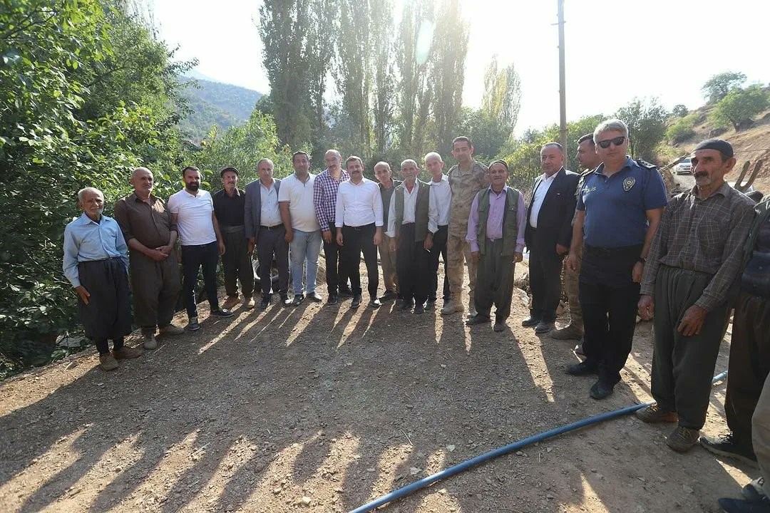 Kaymakam Kumcu, Kazan bölgesindeki köyleri ziyaret etti
