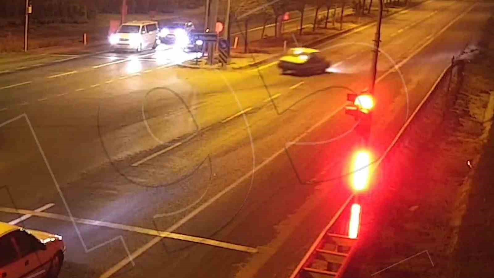 Yola &ccedil;ıkan 2 k&ouml;pek kazadan kıl payı kurtuldu
