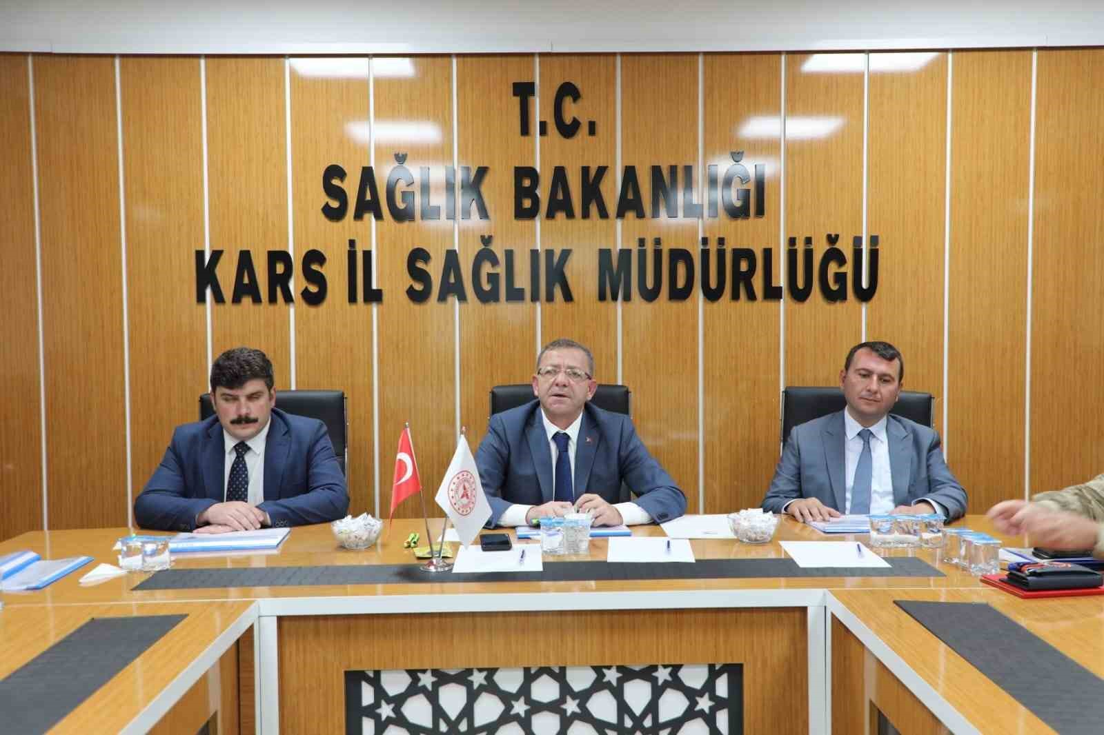 Kars’ta Bağımlılıkla Mücadele Koordinasyon Kurulu toplantısı yapıldı