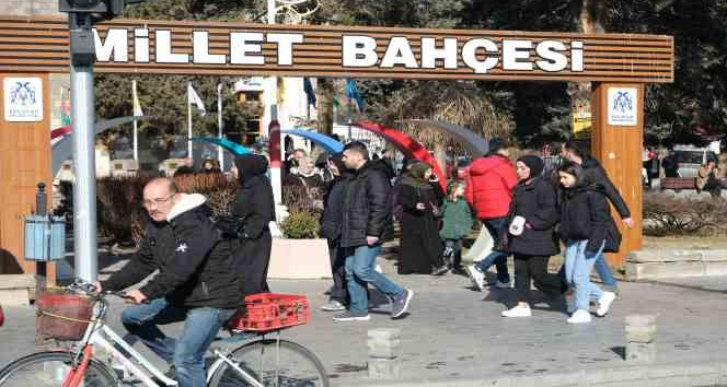 Erzincan, son yılların en sıcak kış mevsimini geçiriyor