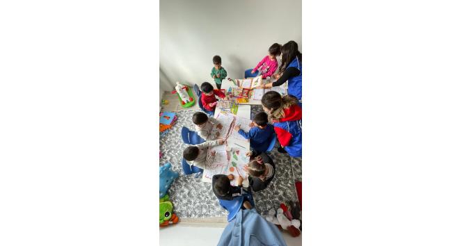 Minik depremzedeler için oyun odası oluşturuldu