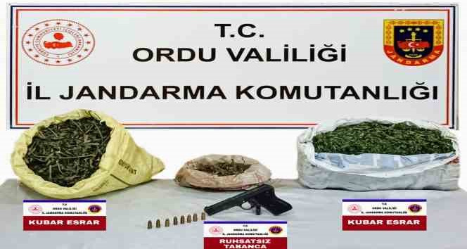 Ordu’da uyuşturucu ticareti yapan 1 kişi tutuklandı