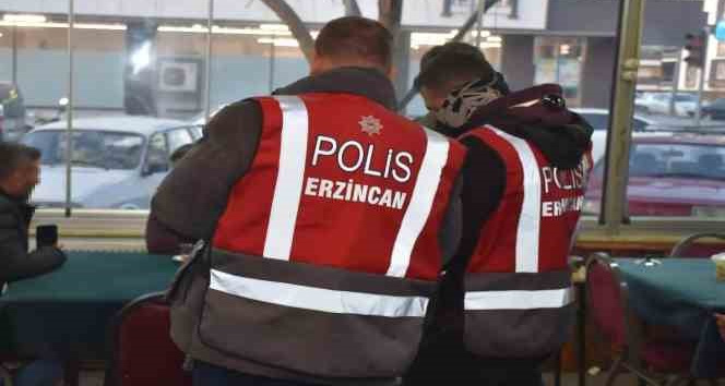 Erzincan’da asayiş ve narkotik uygulaması gerçekleştirildi