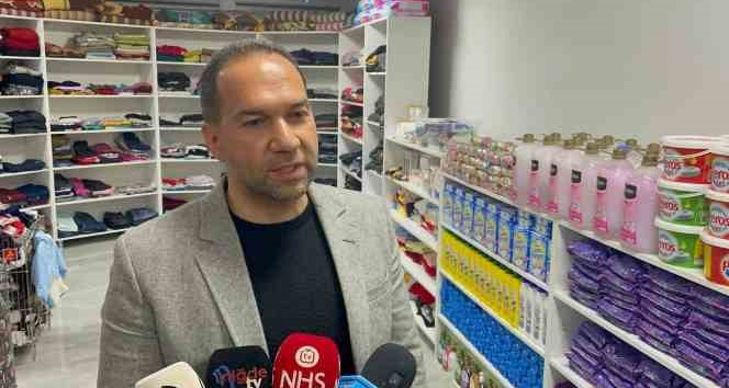 Niğde’de ’sosyal market’ depremzedeler için hizmet veriyor
