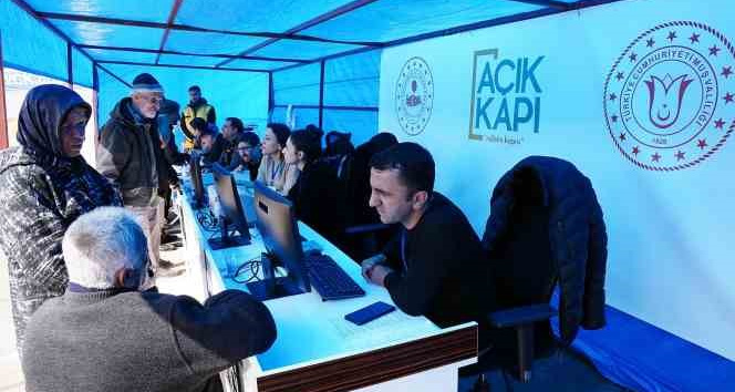 Muş Valiliği depremzedeler için “Açık Kapı” hizmeti başlattı