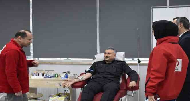 Aktaş’tan kan bağışına destek