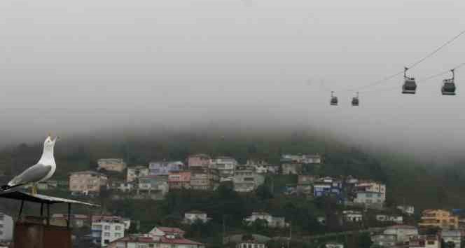 Ordu’da sis güzelliği