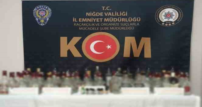 Kaçak içki üretimi operasyonu: 1 tutuklama