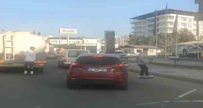 Batman’da patenli gençler ölümle dans ediyor