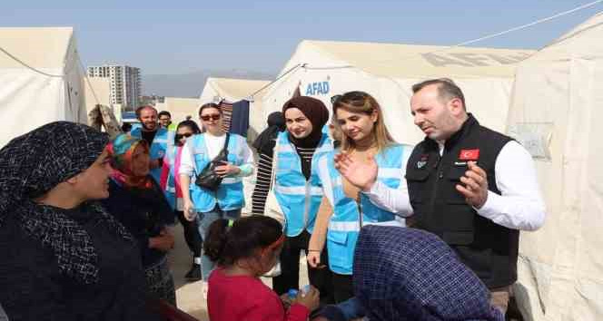 Yalova Belediyesi Hatay’da depremin yaralarını sarmaya devam ediyor