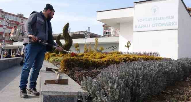 Yozgat Belediyesi’nden bahar hazırlığı