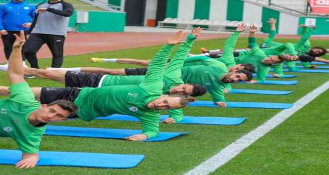 Konyaspor, Giresunspor maçı hazırlıklarını sürdürdü