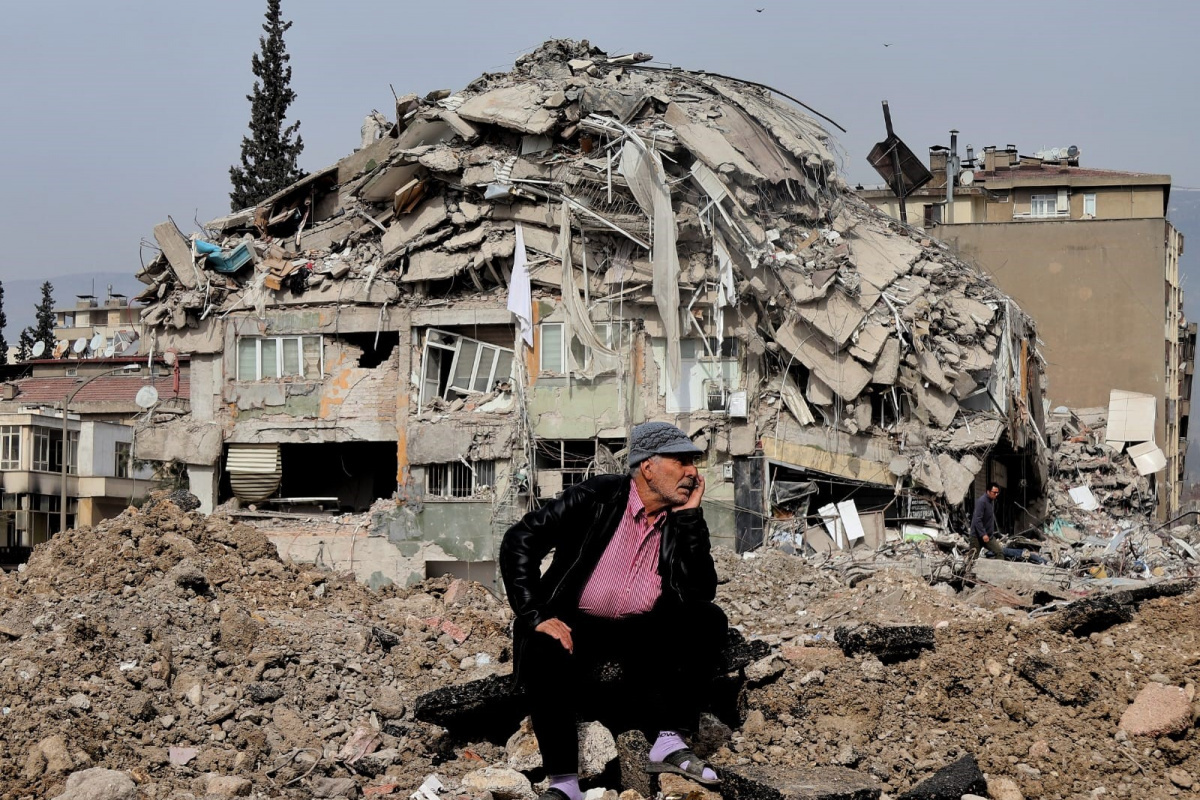Deprem sonrası Kahramanmaraş&#039;tan fotoğraflar