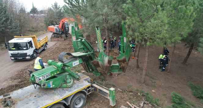 Yalova’da ana isale hattı yapımında çevre hassasiyeti