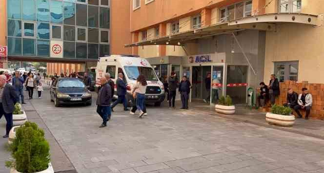 Batman’da hasta yakını hastanede dehşet saçtı: Bebek ve güvenlikçi yaralandı