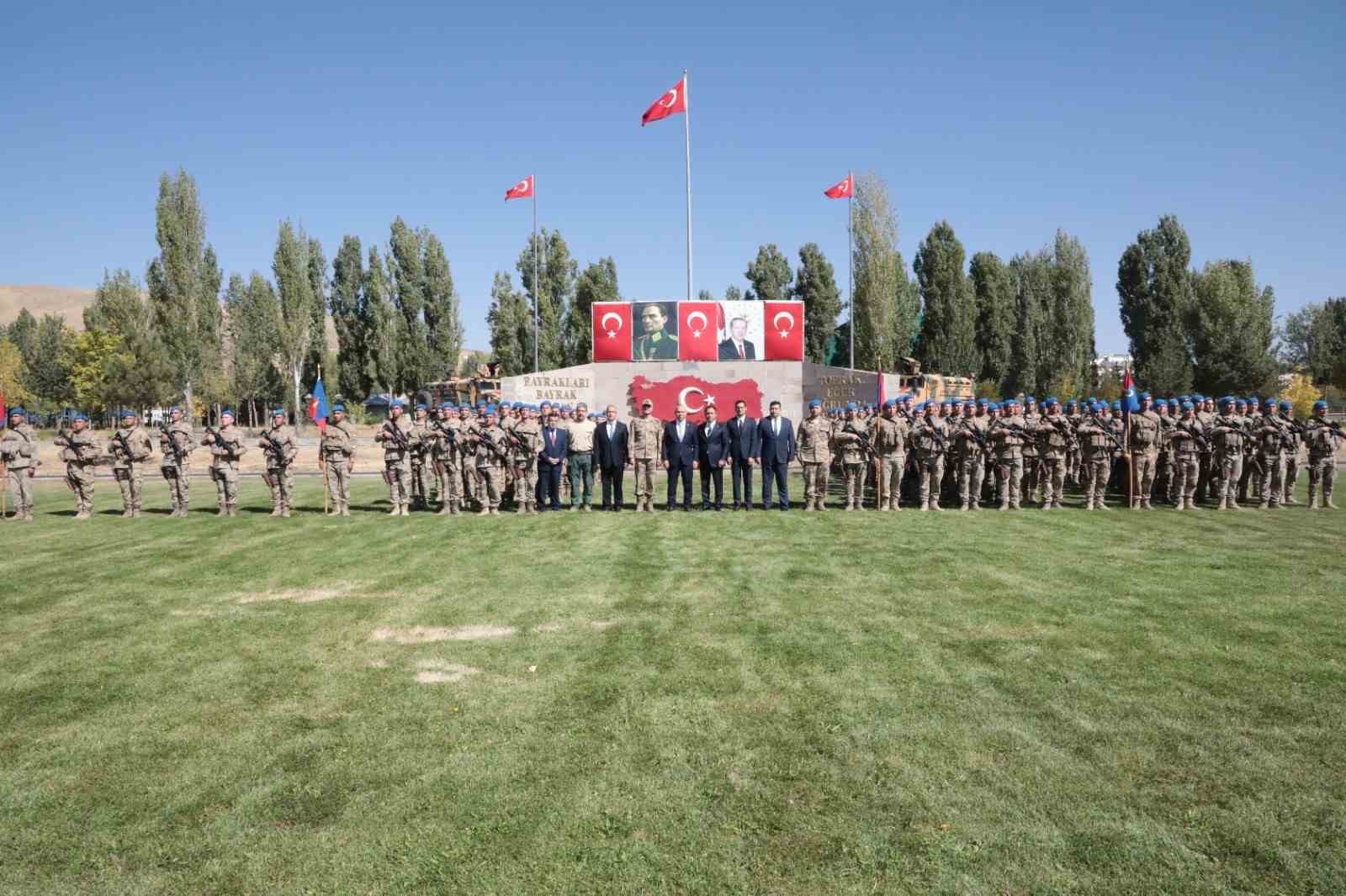 Patnos Jandarma Komando Alayı’ndan Afrin’e uğurlama töreni