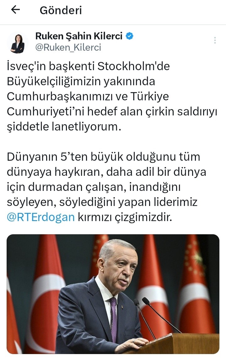 AK Parti Ağrı Milletvekili Kilerci:“Cumhurbaşkanımız kırmızı çizgimizdir”