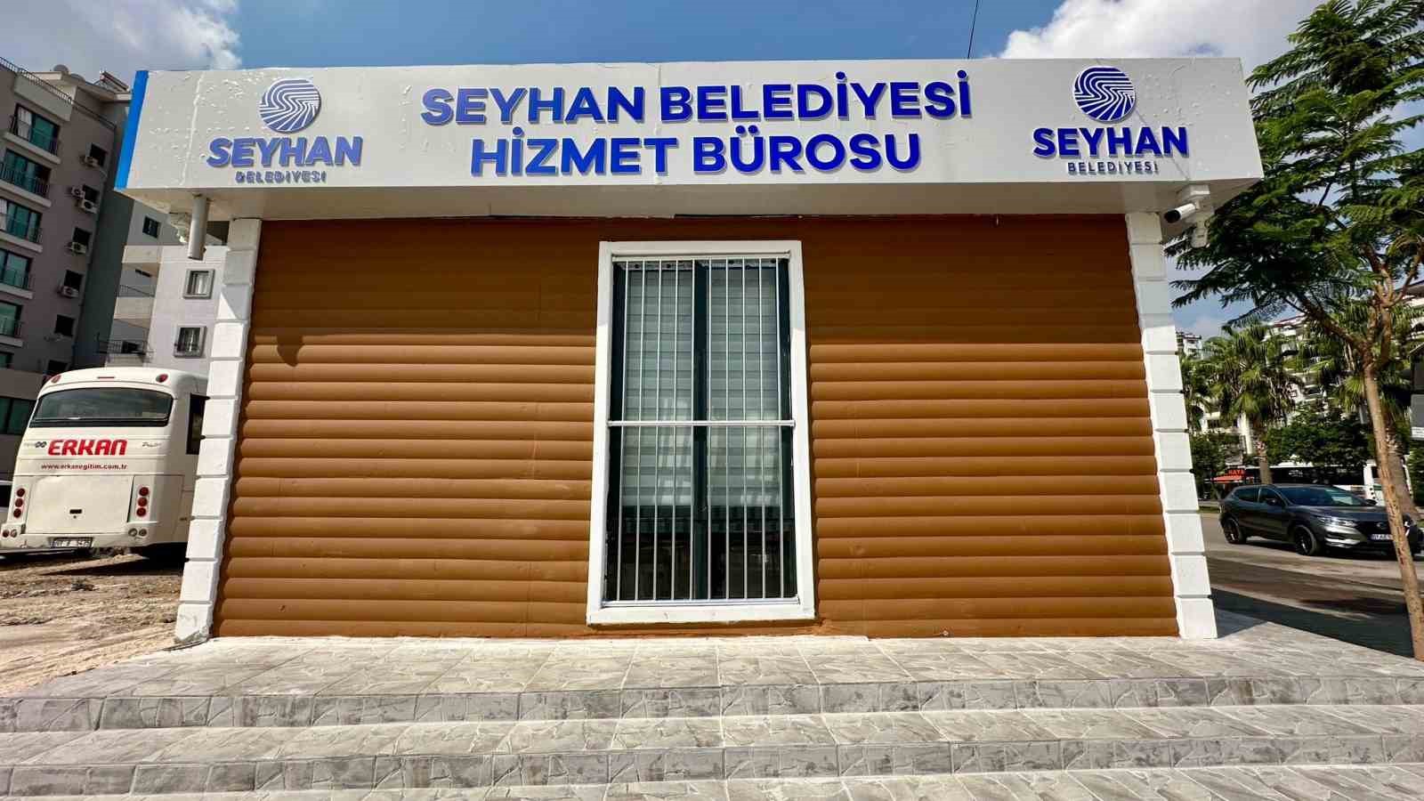 Seyhan Belediyesi artık hizmet bürolarıyla mahallelerde