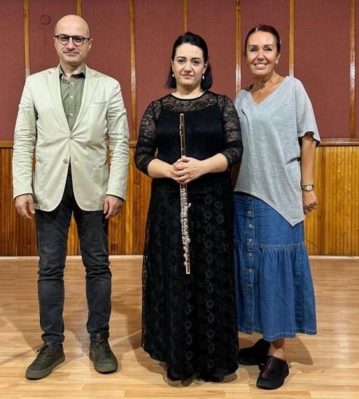 &Ouml;ğr. G&ouml;revlisi Uğurlu&rsquo;nun &lsquo;Solo Fl&uuml;t Resitali&rsquo; beğeni aldı
