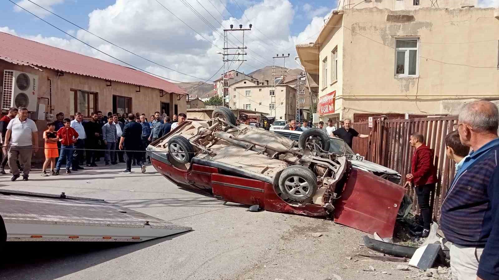 Bitlis&rsquo;te trafik kazası: 1 yaralı
