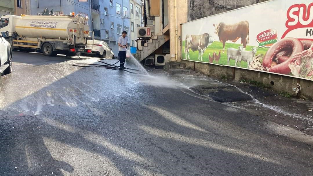 Kdz. Ereğli’de  temizlik çalışmaları hız kesmeden sürüyor
