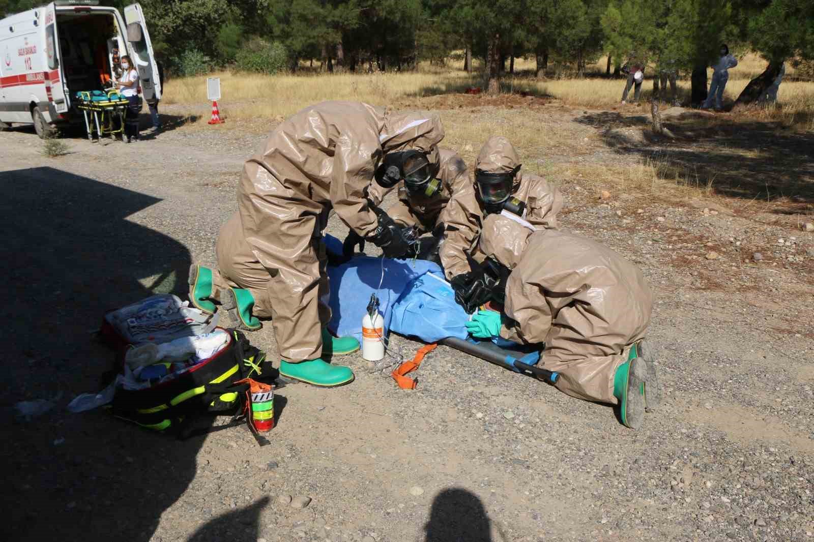 Diyarbakır&rsquo;da 8 etaplı tatbikat ger&ccedil;eği aratmadı
