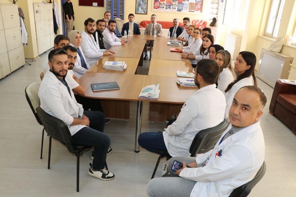 Vali Yardımcısı Furkan Berber&rsquo;den Fen Lisesi&rsquo;ne ziyaret
