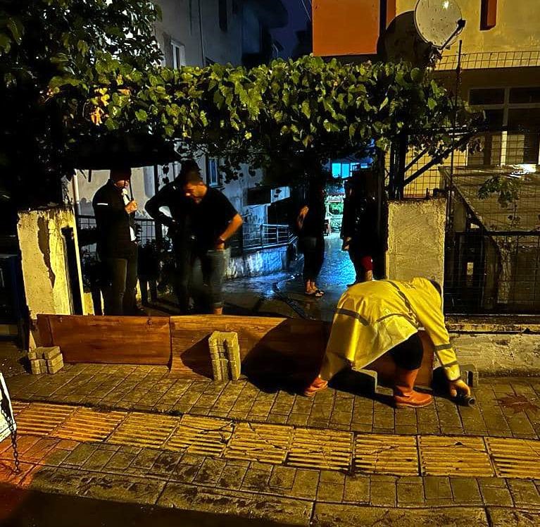 Atakum'da sel teyakkuzu