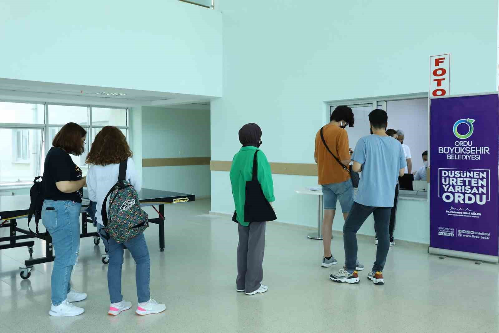 Ordu’da Üniversite öğrencilerine kolaylık