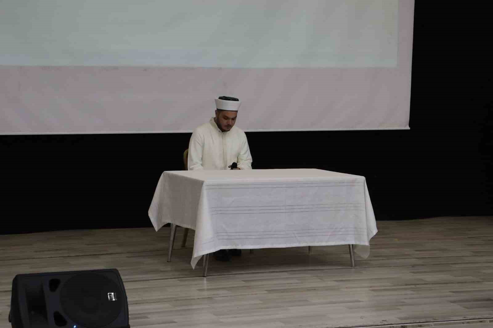 Ağrı’da “Peygamberimiz, İman ve İstikamet” konulu konferans düzenlendi