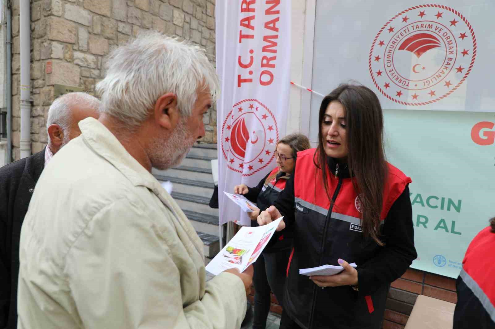 Gıda kaybı ve israfına dikkat çekmek için etkinlik düzenlendi